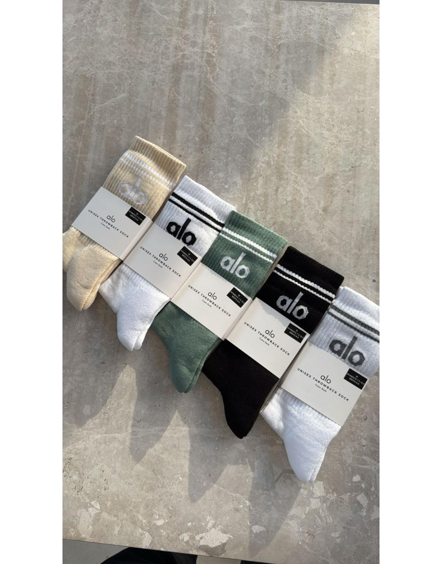 ALO-YOGA UNİSEX THROWBACK SOCK