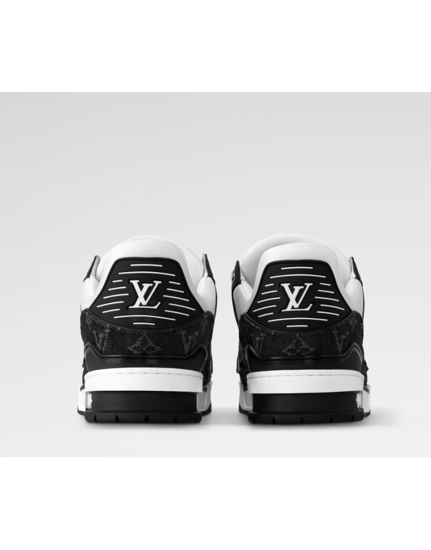 LOUİS VUİTTON SNEAKERS LUXURY BLACK WHİTE