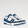 LOUİS VUİTTON SNEAKERS LUXURY BLUE WHİTE