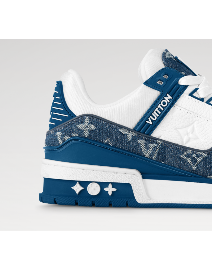 LOUİS VUİTTON SNEAKERS LUXURY BLUE WHİTE