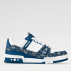 LOUİS VUİTTON SNEAKERS LUXURY BLUE WHİTE