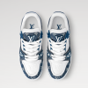 LOUİS VUİTTON SNEAKERS LUXURY BLUE WHİTE