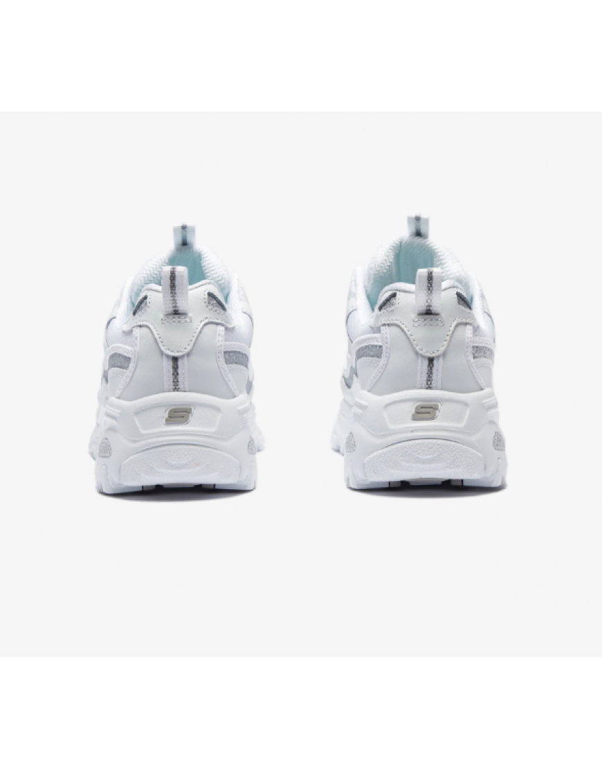 SKECHERS D'LİTES WHİTE SİLVER