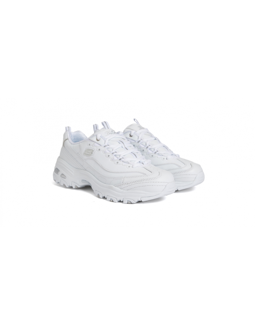 SKECHERS D'LİTES WHİTE FRESH SİLVER