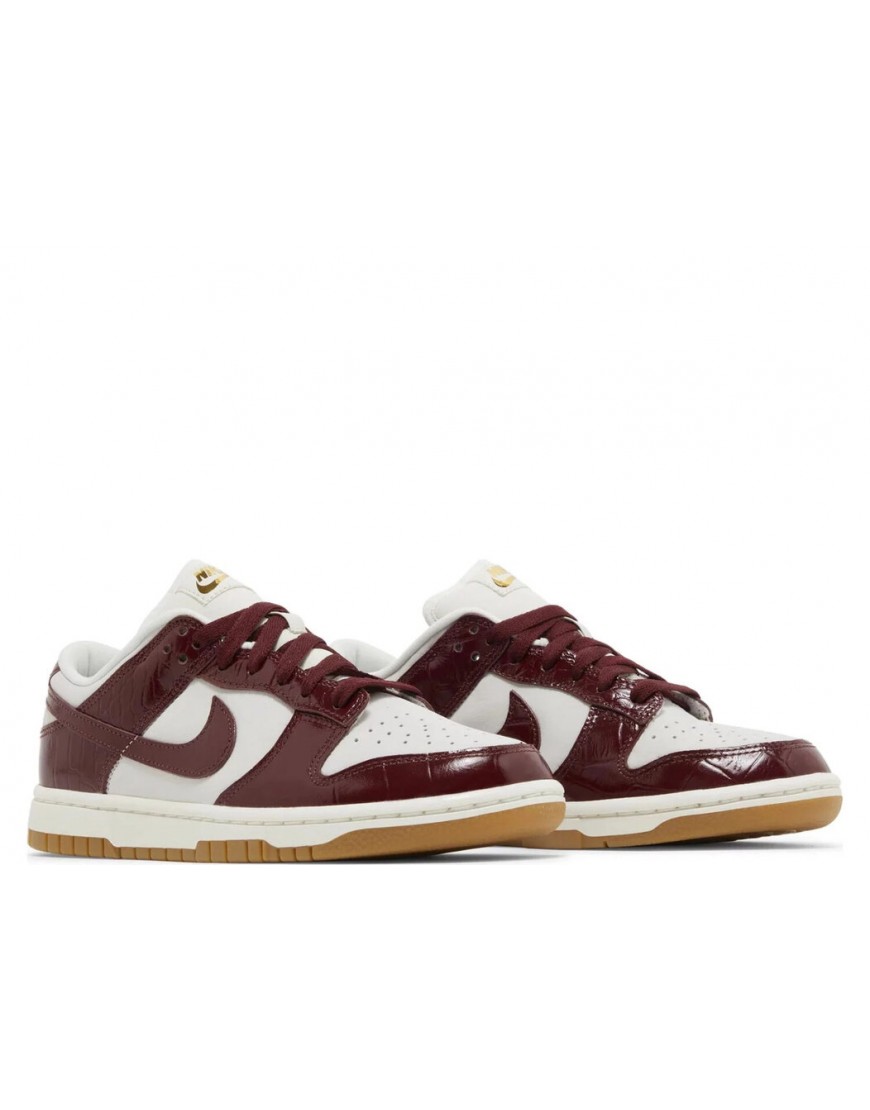 Nike Dunk Low LX Dark Team Red Croc