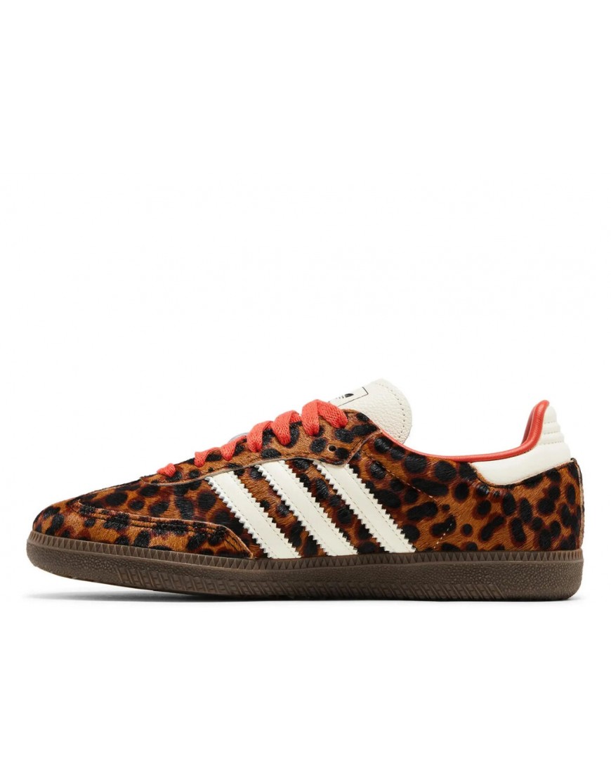 adidas Samba OG Preloved Red Leopard