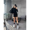 Alo Yoga Sweatshirt Black  (Şardonsuz Kışlık Değildir)