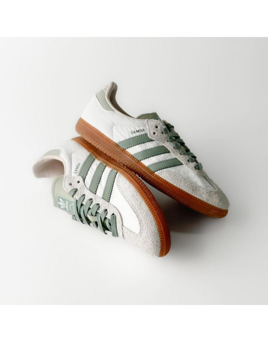adidas Samba OG Silver Green Putty Mauve