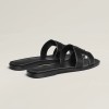 Hermes Oran Sandal Black
