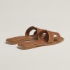 Hermes Oran Sandal Brown