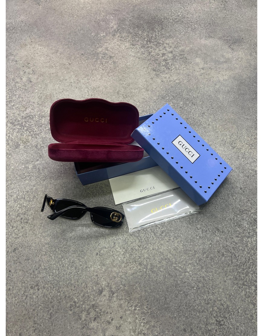 Gucci GG 1661 S 002 Black S (ORİGİNAL)
