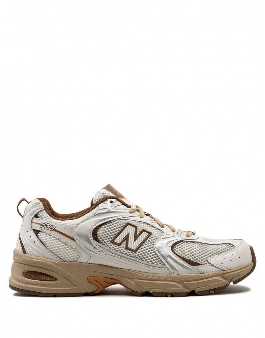 NEW BALANCE 530 OFF/WHİTE - BROWN 