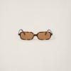MİU MİU REGARD LEOPARD SUNGLASSES (ORIGINAL)