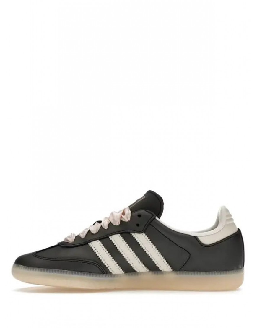 adidas Samba OG Black Pink Ribbon Laces