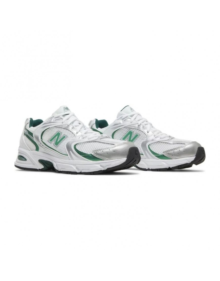 New Balance 530 White Nightwatch Green