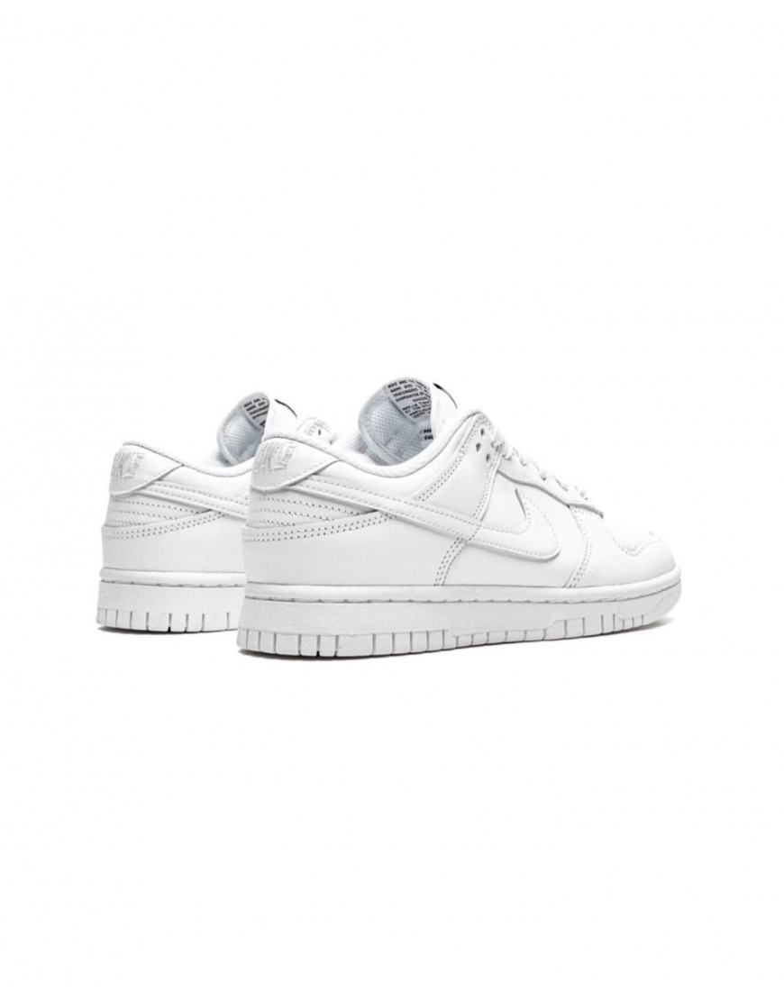 NİKE DUNK LOW TRİPLE ALL WHİTE