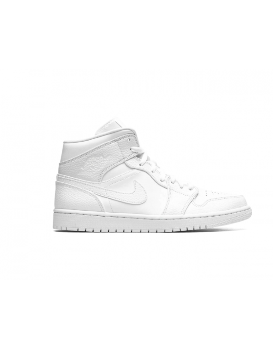Nike Air Jordan 1 Mid Triple White
