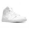 Nike Air Jordan 1 Mid Triple White
