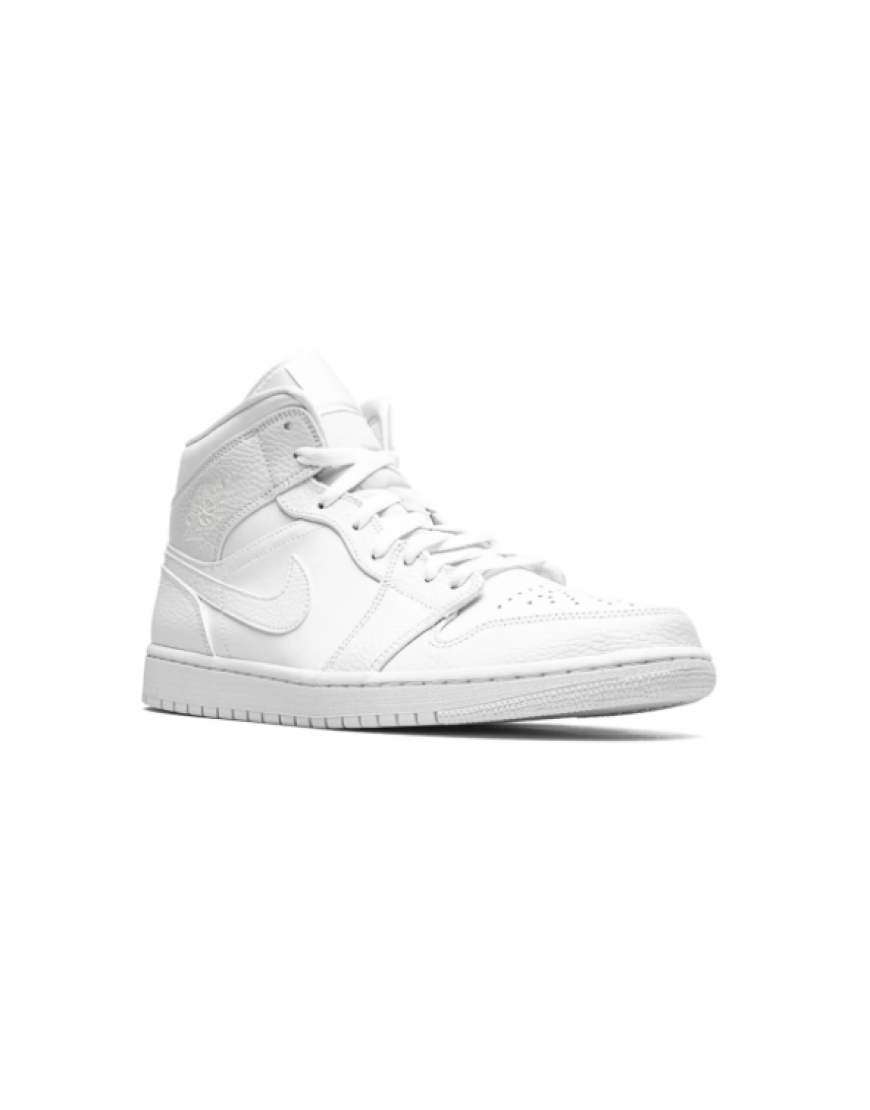 Nike Air Jordan 1 Mid Triple White
