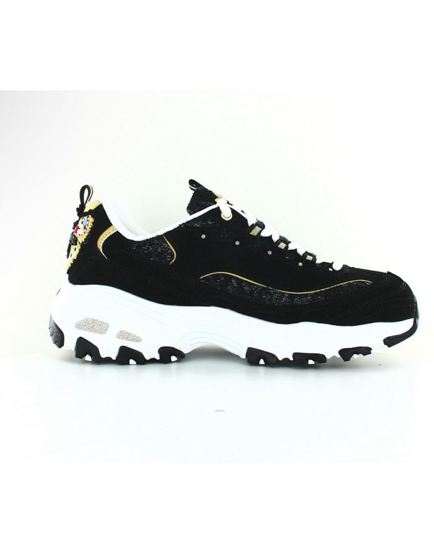SKECHERS D'LİTES BLACK BUTTERFLY