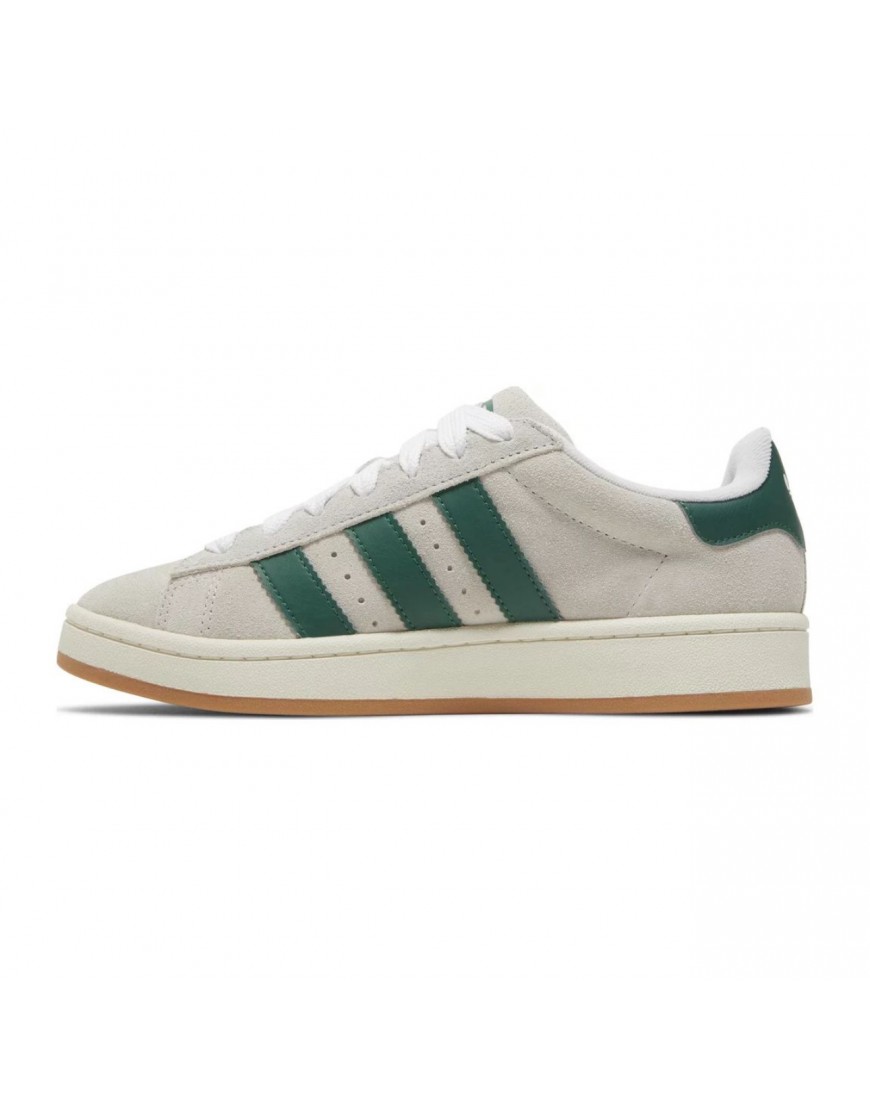 Adidas Campus 00s Crystal White Dark Green