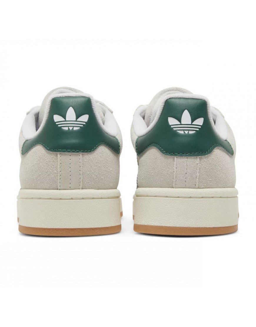 Adidas Campus 00s Crystal White Dark Green