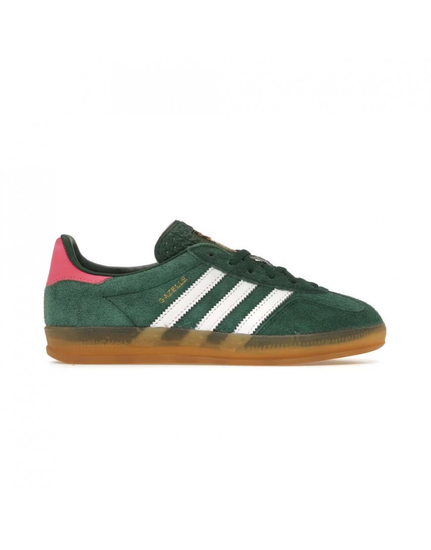 Adidas Gazelle Indoor Collegiate Green Lucid Pink