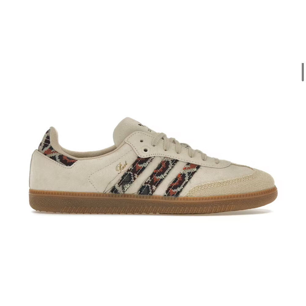 adidas gazelle silver green womens Wales Bonner x adidas WB Samba Millennium Wonder White / Raw Desert / Crew Green Size: 6.5