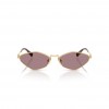 Miu Miu SMU 56ZS Brown Gold