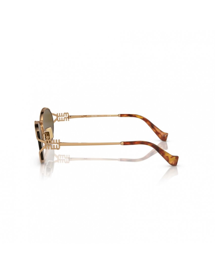 MIU MIU SM7 52 Y Gold