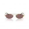 Miu Miu Gözlük Brown Gold