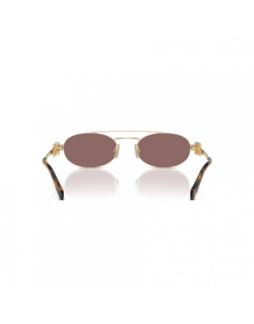 Miu Miu Gözlük Brown Gold