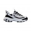 Skechers D’Lites White Black