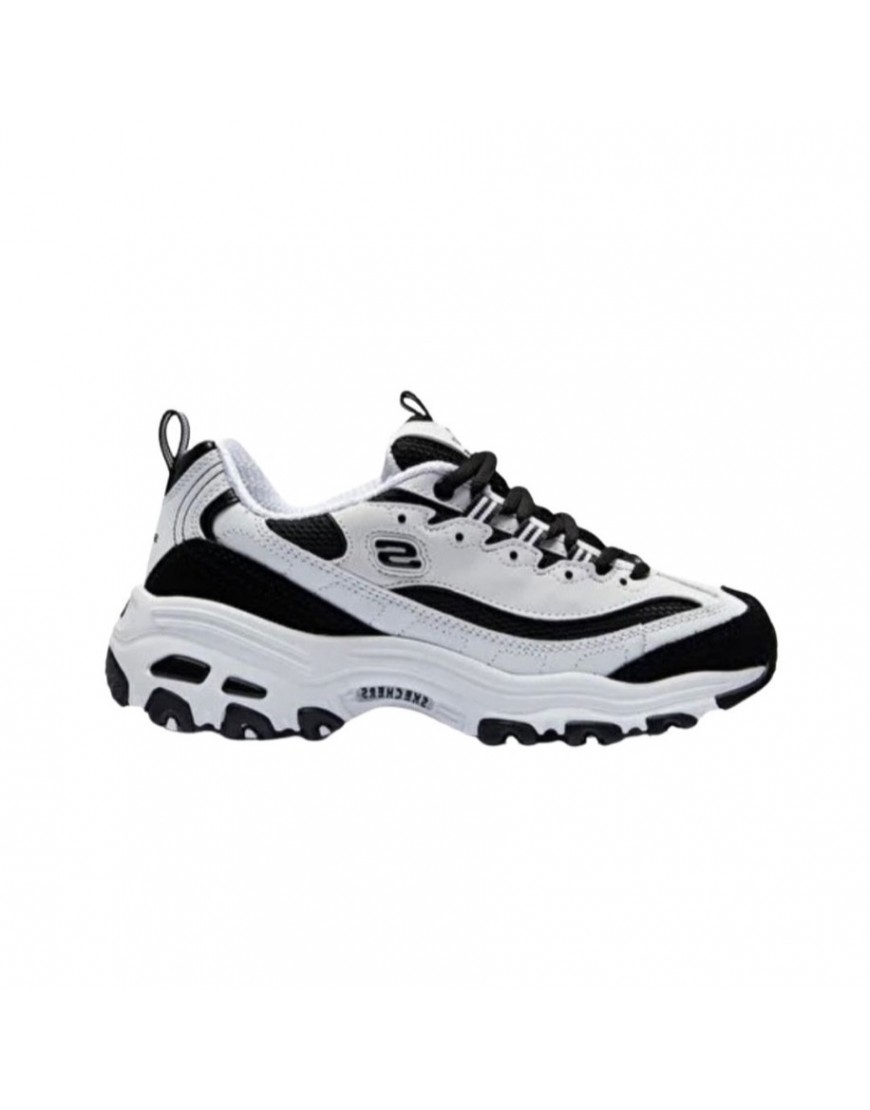 Skechers D’Lites White Black