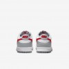 Nike Dunk Low White Wolf Grey University Red