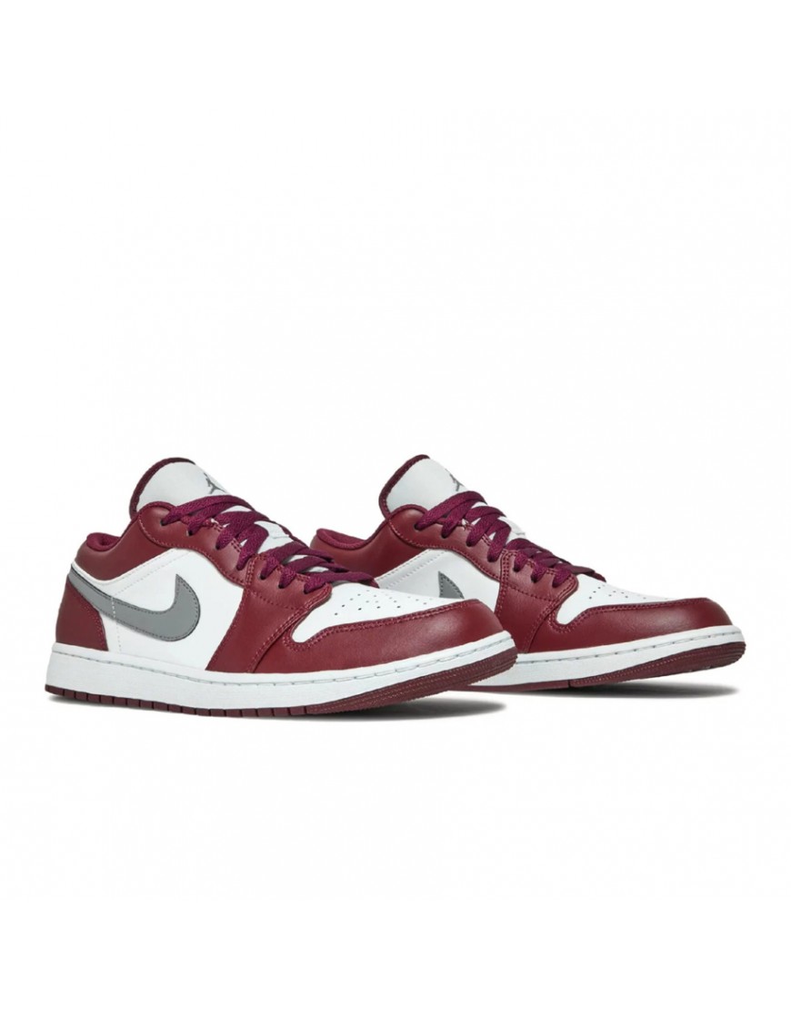 Nike Air Jordan 1 Low White Bordeaux