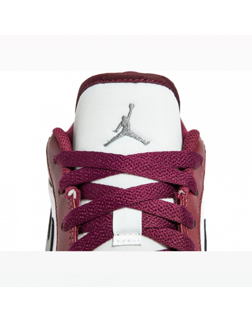 Nike Air Jordan 1 Low White Bordeaux