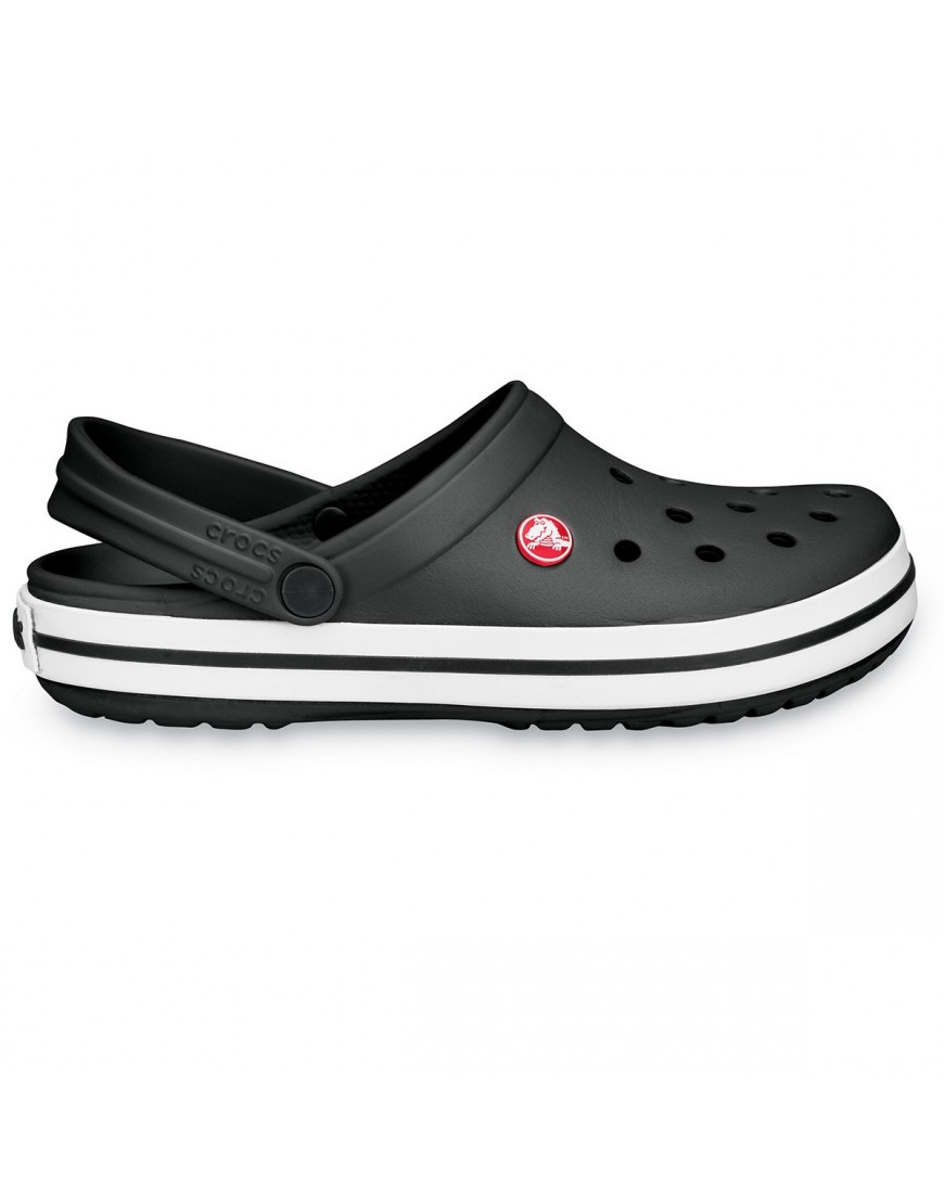 Crocs Crocband Black White