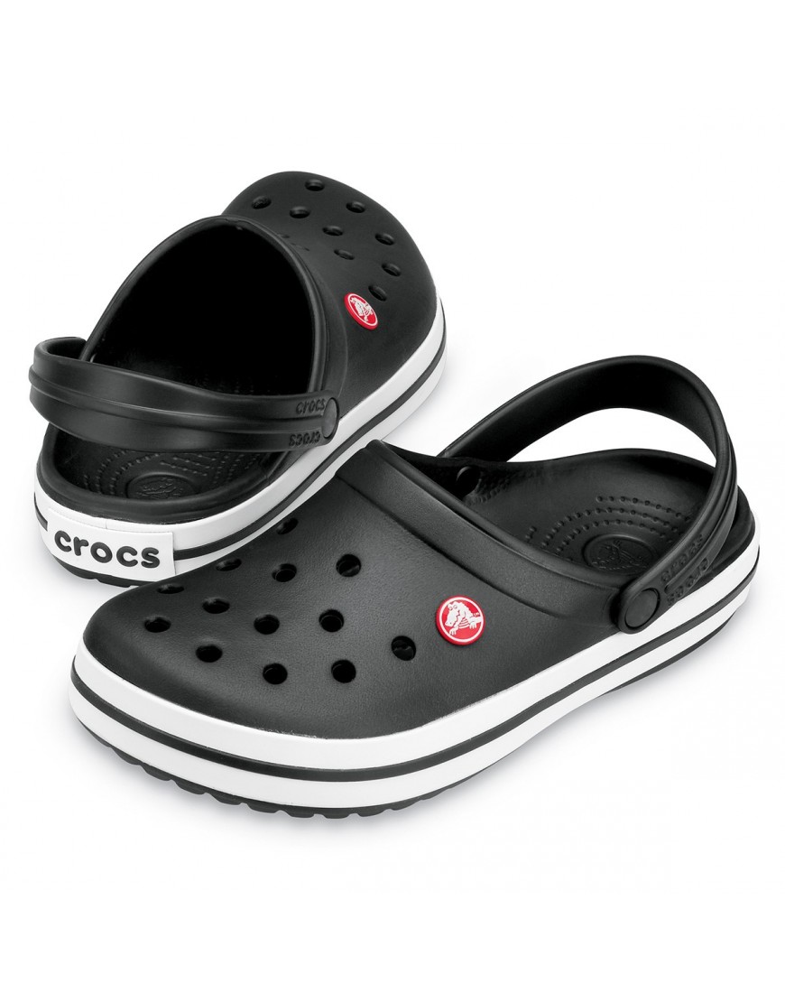 Crocs Crocband Black White