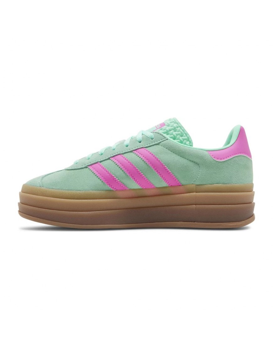 adidas Gazelle Bold Pulse Mint Screaming Pink