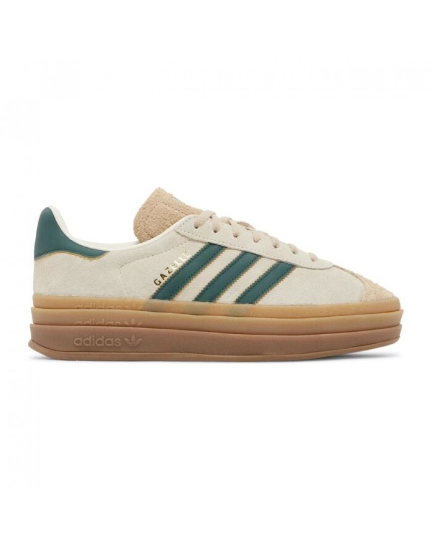 adidas Gazelle Bold Cream Collegiate Green