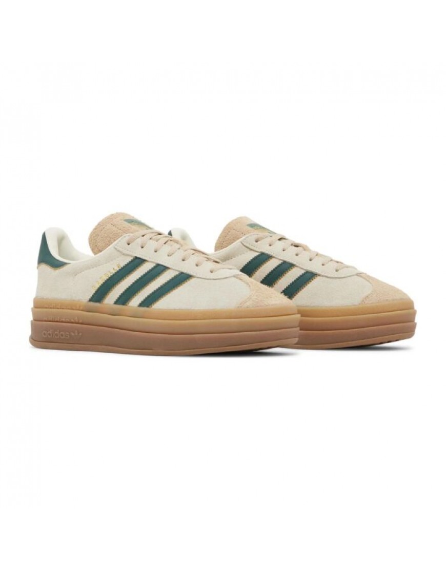 adidas Gazelle Bold Cream Collegiate Green