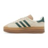 adidas Gazelle Bold Cream Collegiate Green