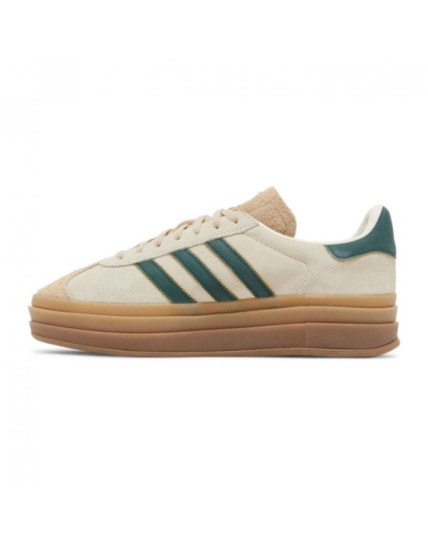 adidas Gazelle Bold Cream Collegiate Green