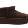 UGG Classic Mini Platform Dark Brown