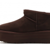 UGG Classic Mini Platform Dark Brown