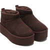 UGG Classic Mini Platform Dark Brown