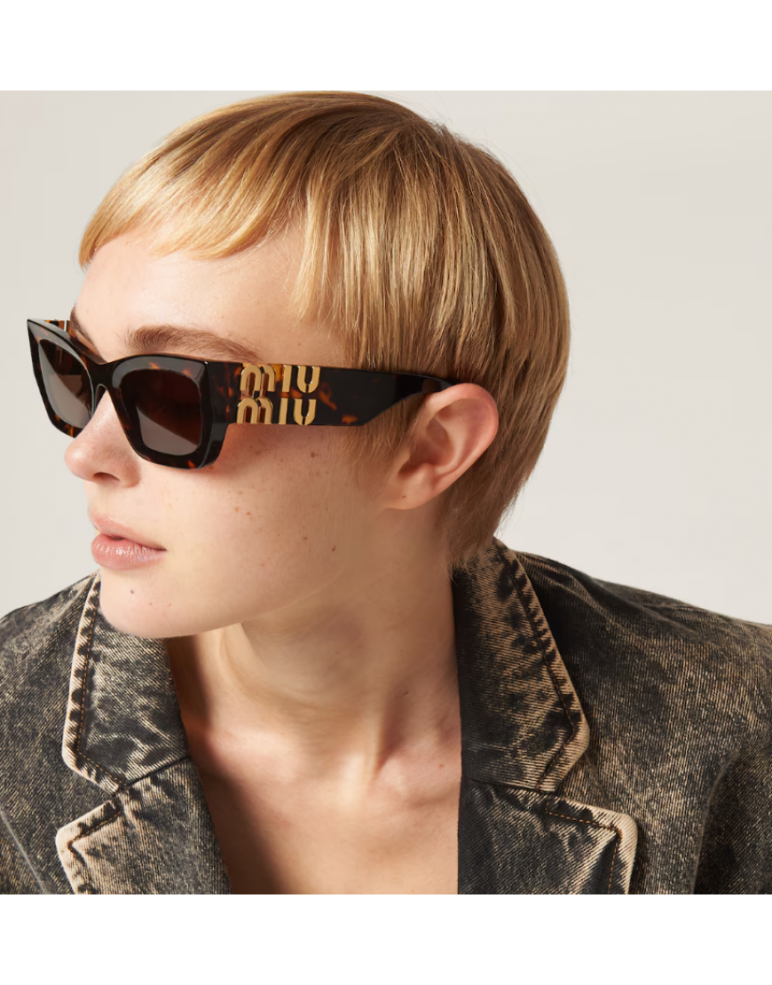 Miu Miu Leopard Sunglasses