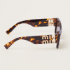 Miu Miu Leopard Sunglasses