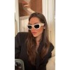 Miu Miu White Sunglasses